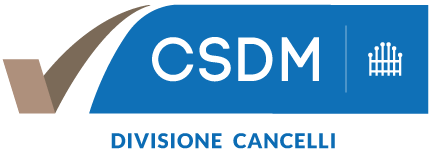 Logo della divisione Cancelli - CSDM